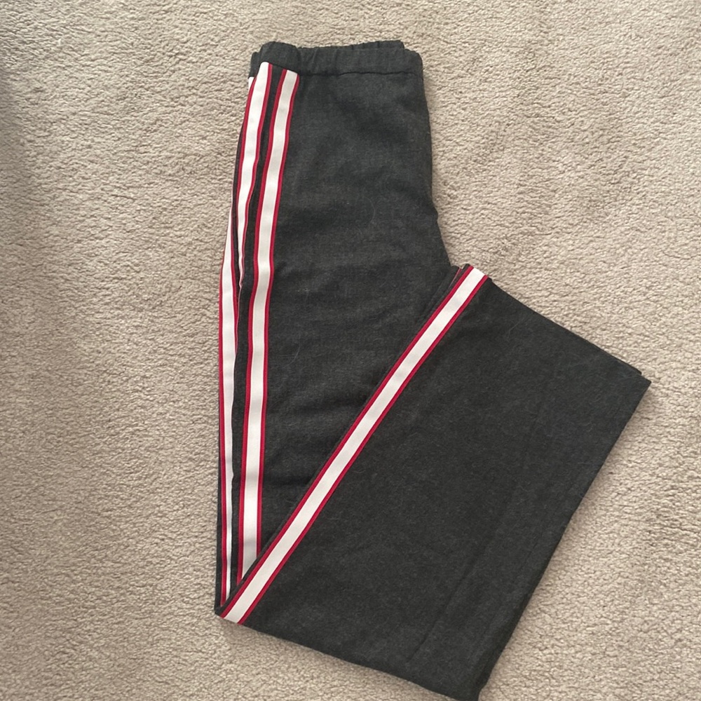 Theory straight leg track pant